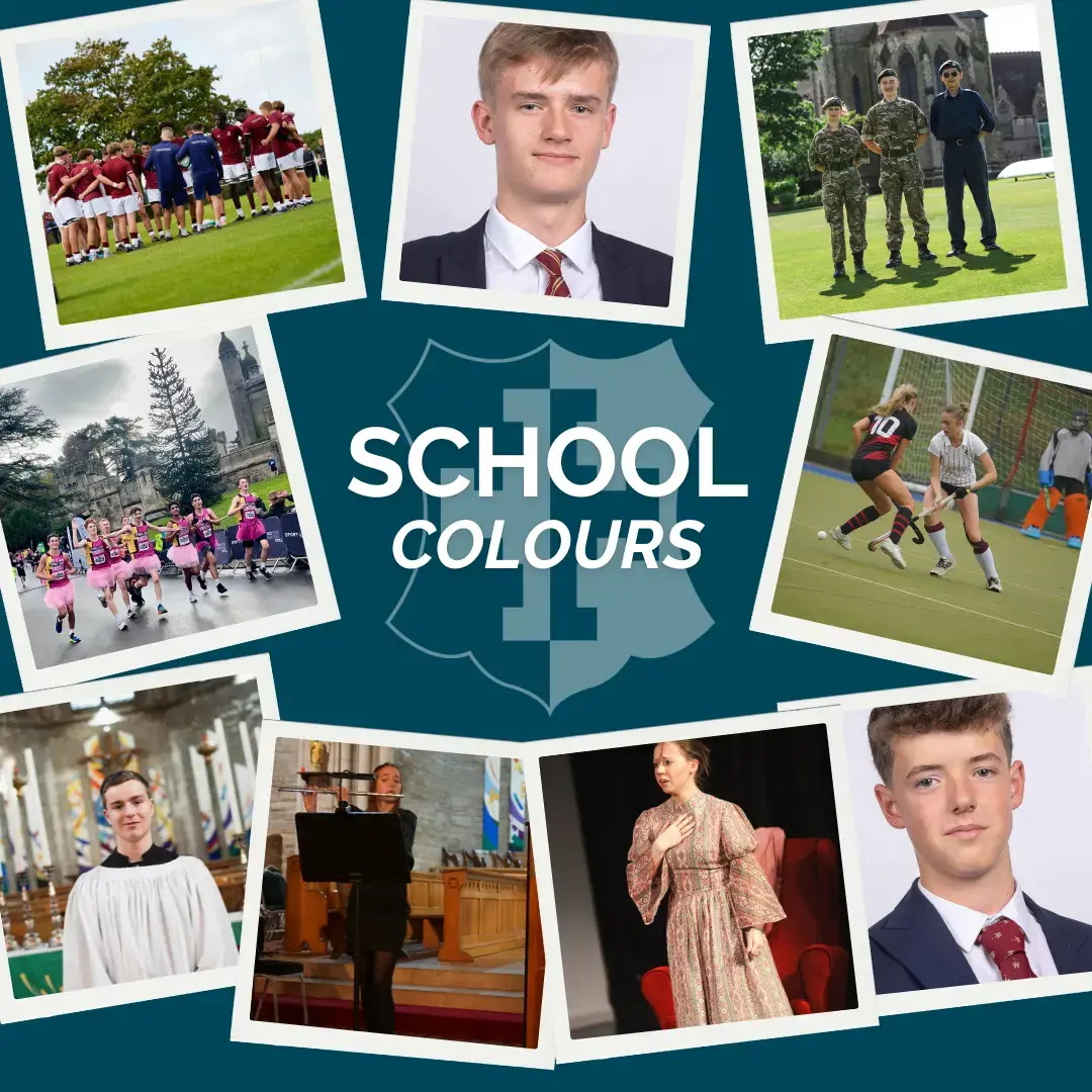 Pupils Receive School Colours